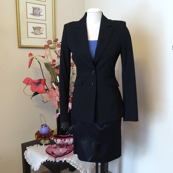 Mexx Jackets & Blazers - NWOT MEXX Women's High Quality Black Long Sleeve Blazer Jacket Size 38